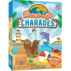 MasterPieces – Beach Life Charades Card Game