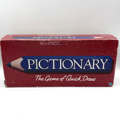Vintage 2000 Pictionary The Game Of Quick Draw Board Game – 100% Complete