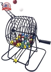 Plastic Bingo Balls 3/5 Inch Multicolored 75 Count for Bingo Nights