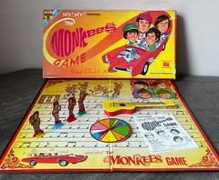 Transogram Monkees Board Game 1967 RARE Guitar Version VHTF – 100% COMPLETE!!!