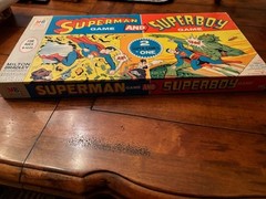 1967 Milton Bradley Superman/Superboy 2in1 Game