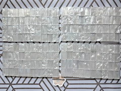 Mahjong Tiles Set – 160 Acrylic American Mah Jong Game – Pearl White Shell