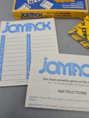 Jomack 1984 Trebor Game Co Rare Complete Word Game Age 6+ Players 1 Or More