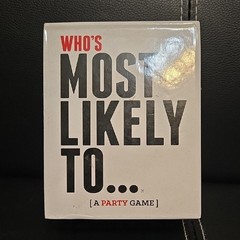 Adult “Who’s Most Likely To” Party Implicate 250 Card Game 4+ Players 17+ ages