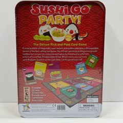 Gamewright Sushi Go Party! Deluxe Pick Pass Card Game Board Card New Sealed