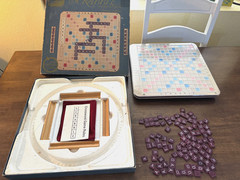 1977 Scrabble Deluxe Edition Game Turntable Selchow&Righter Complete