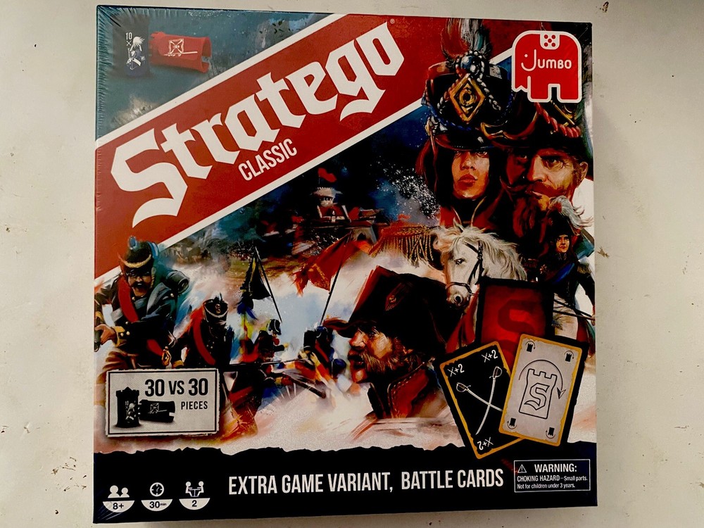 Stratego Classic Board Game War Strategy Game For Two ~ Brand New