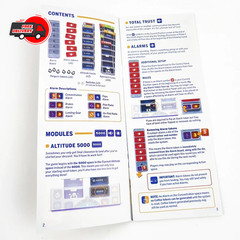 Sky Team Turbulence Expansion Board Game – 20 Scenarios, Extra Rules & Modules
