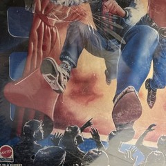 Last Action Hero Board Game Mattel 3D Schwarzenegger 1993 Movie