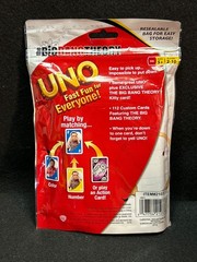 UNO Card Game – The Big Bang Theory Edition (2012) – NEW Sealed – Cardinal