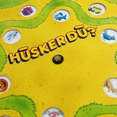Husker Du Matching Memory Board Game Complete Golden Vintage 1993