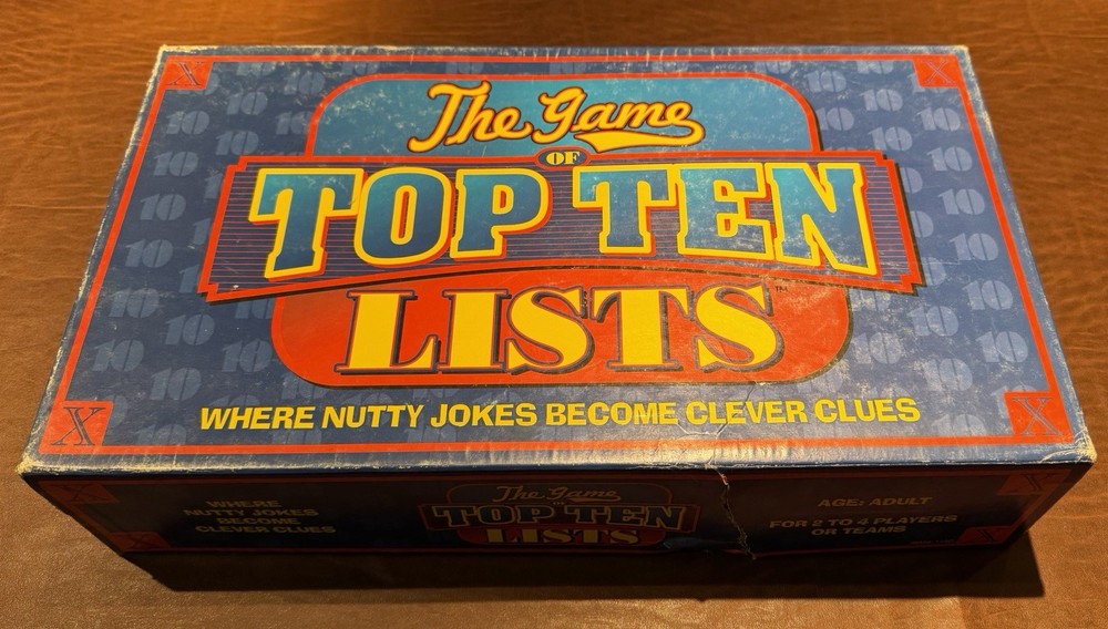 TDC Games – The Game Of Top Ten Lists 1995 #1160