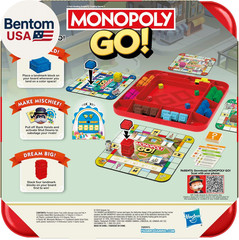 Monopoly GO! Board Game | Inspired by the Popular Mobile Board Game | Ages 8+ |
