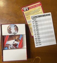HTF Funhill Games ~ OT ~ FANTASY DRAFT ~ Open Box Great Condition 1-5 Players