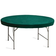 Yellow Mountain Imports Professional Grade Round Table Cover for Card Games, Mah