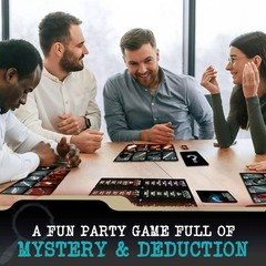 Murder in Hong Kong Party Game | Engaging Social Deduction | 20 Min | 12 Players