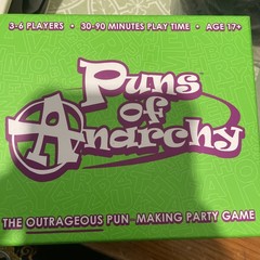 Puns of Anarchy – The Outrageous Pun-Making Game