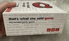 That’s What She Said The Party Board Game of Twisted Innuendos – See Pics