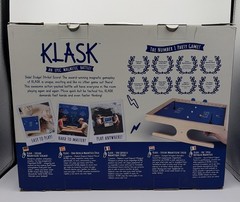 Klask Tabletop Board Game. An Epic Magnetic Battle.
