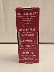 DEMDACO Christmas Karaoke Dice (Holiday Party Starter) Used: FREE SHIPPING