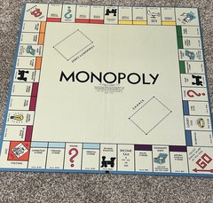 Vtg MONOPOLY Board Game 100% COMPLETE 1973 VINTAGE~NEVER BEEN PLAYED