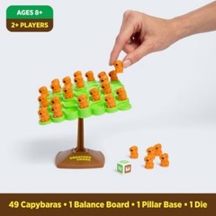 Capybara Crash Toppling Tower:Creative Thinking Classic Board Game,5-15 Min Game