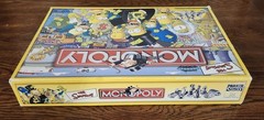 Rare UK Version The Simpsons Monopoly 2003 Boardgame 99% Complete USA SHIPPER