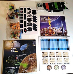 Alien Frontiers 2014, Clever Mojo Games, Complete Opened, Unpunched