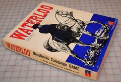 Waterloo Vintage Board Game Avalon Hill 1962 Campaign War Game Punched Napoleon