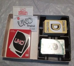Deluxe UNO game – 1978 edition 90% complete w/box missing ( -7 cards )