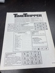 Time Tripper Super Science Fiction Game SPI 2970 – 1980 InComplete Punched