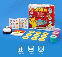 Cookie Box Pokemon Korean Board Game Token Game 2-4 Players