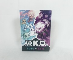 Tic Tac KO Cute vs Evil Card Game: Strategy & Creative Thinking by TeeTurtle