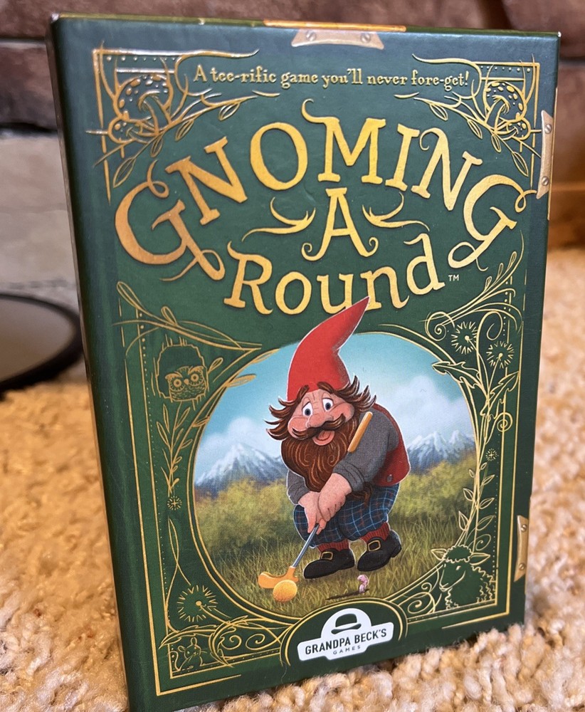 Gnoming A Round Card Game Grandpa Beck’s Games Golf Board Game Golfing Fast Ship