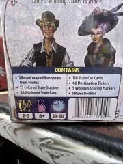 Days of Wonder Walking Ticket – Europe Game