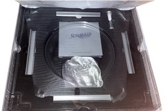 Scrabble Platinum Edition with Rotating Base 2010 Adult Collectible Board Game