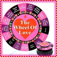 Electric Love Spinner Wheel Game for Couples Romantic Foreplay Bedroom Toy