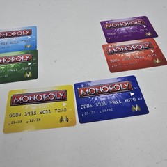 Monopoly Electronic Banking Credit Card Unit & 6 Cards 2011 Non Working