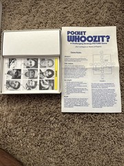 Vintage POCKET WHOOZIT SPORTS STRATEGY PICTURE GAME USA #165 Babe Ruth EUC VTG