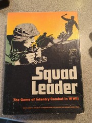 Avalon Hill – SQUAD LEADER – WWII Infantry Wargame -Used Complete – 1977, 4th ed