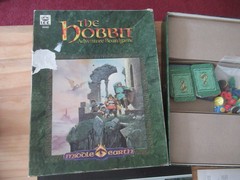 The Hobbit Adventure Board Game ICE 2222 COMPLETE in box