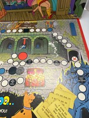 1973 Scooby Doo Where Are You Board Game by Milton Bradley – INCOMPLETE #4318