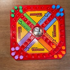 Vintage 1989 Milton Bradley Pop-O-Matic Trouble Travel Game 4704 Complete Boxed