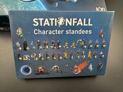 Ion Stationfall Board Game Collection with Standees Miniatures Mat BGG Promo
