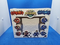 Pitch Out Mini Disk Flicking Strategic Tactical Elements Thinking Board Game