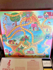 Vintage The Uncle Wiggly Board Game Parker Brothers Playmate 1967 1979