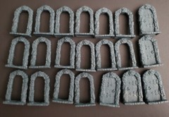 Heroquest Complete Door Set 28mm Dungeon
