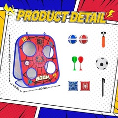 Durable Spider Bean Bag Toss Game – Perfect Family Activity for Any Occasion
