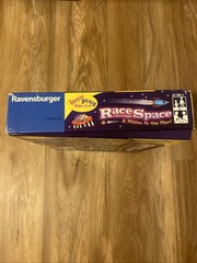 Ravensburger Race Through Space Board Game Incomplete Missing Rockets & Die