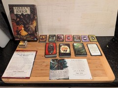 Arkham Horror The Black Goat of the Woods Expansion COMPLETE OOP FFG 2008